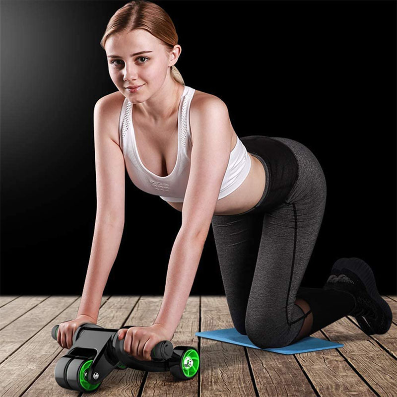Ab Wheel Roller - Folding Abs Workout Ab Roller Wheel