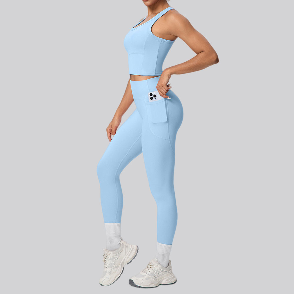 Yoga Fitness Zumba - 2PCS Yoga Suit Sports Set Women's