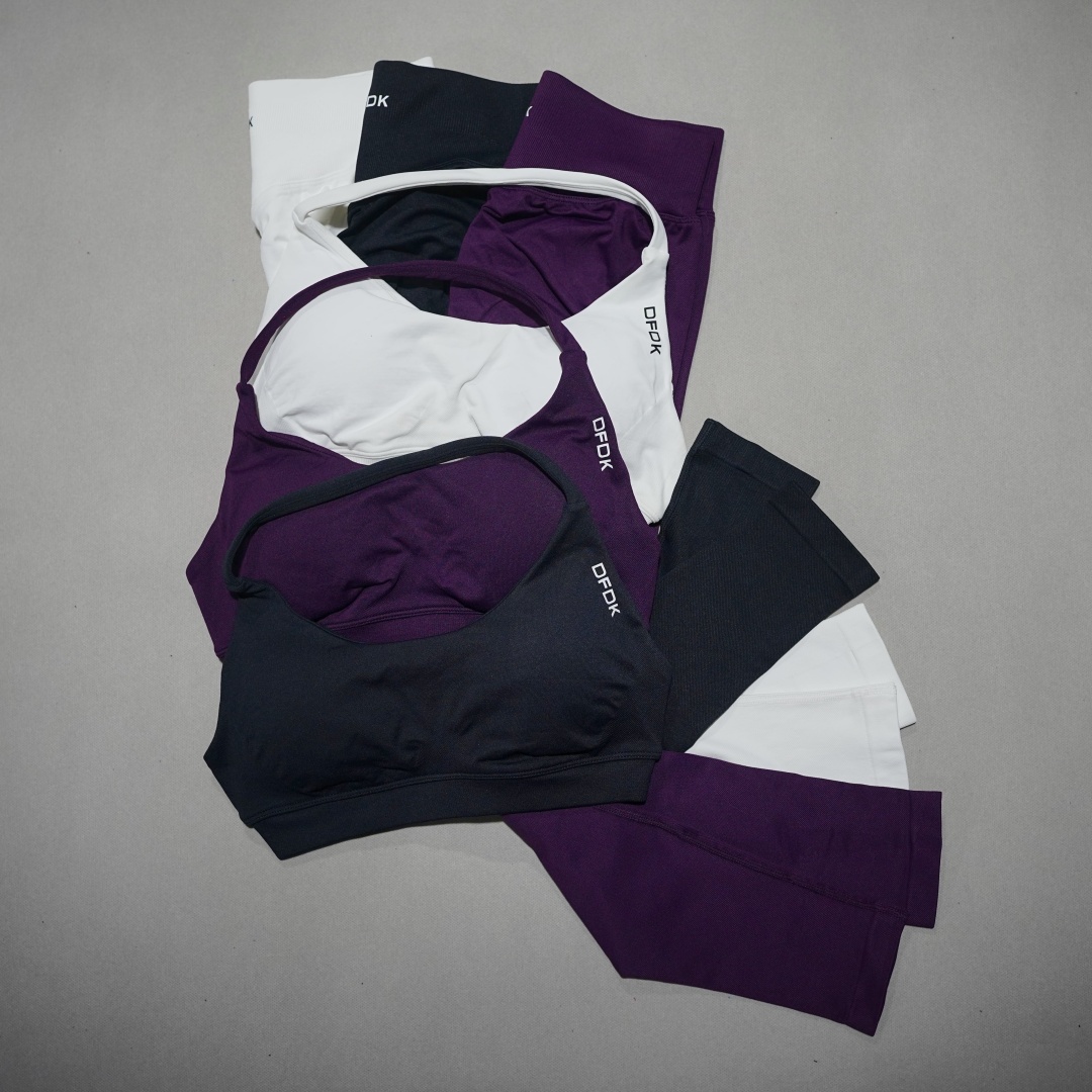 DFDK Women's Lace-Up 2Pcs Acti - Yoga Fitness Zumba ulasan dan harga