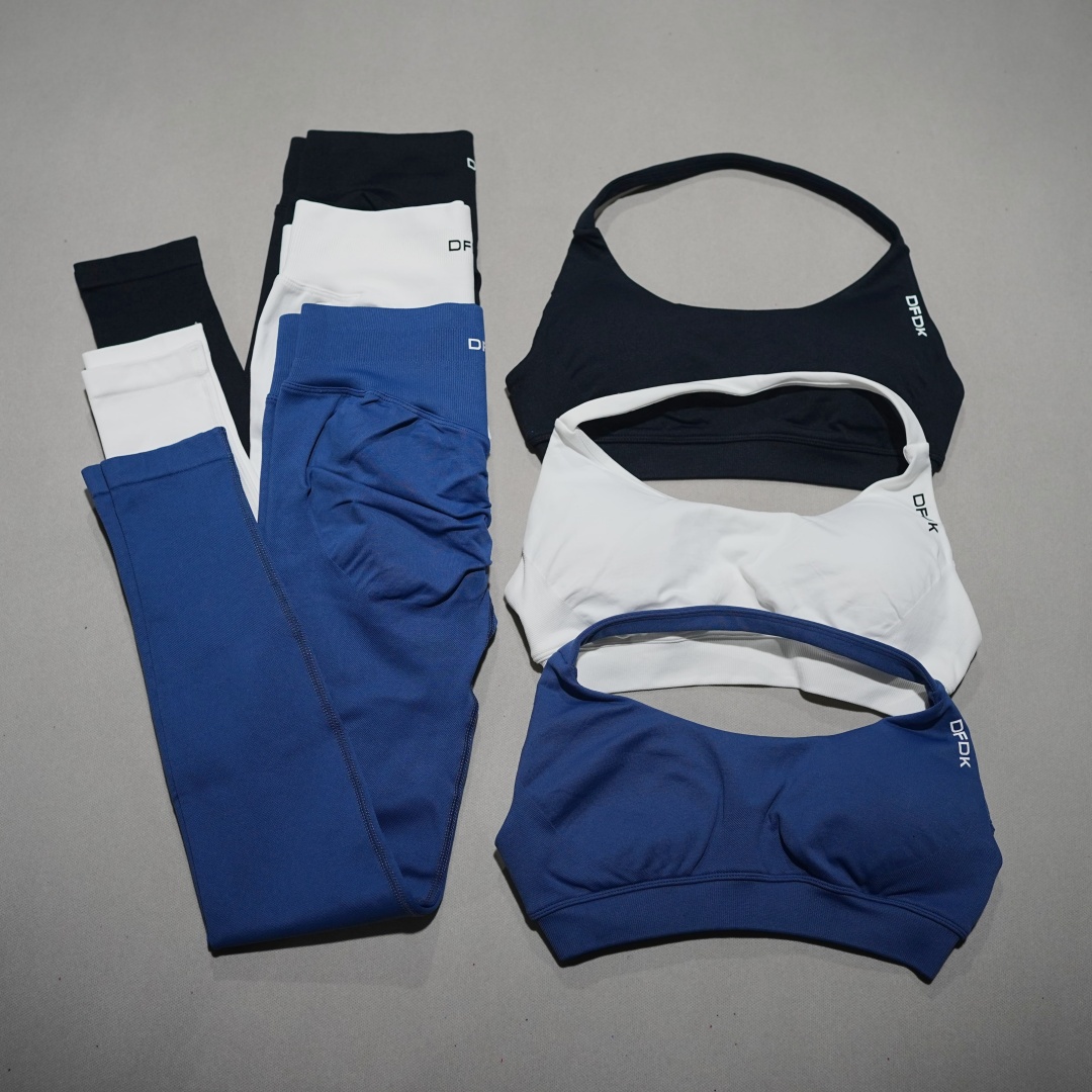 DFDK Women's Lace-Up 2Pcs Acti - Yoga Fitness Zumba ulasan dan harga