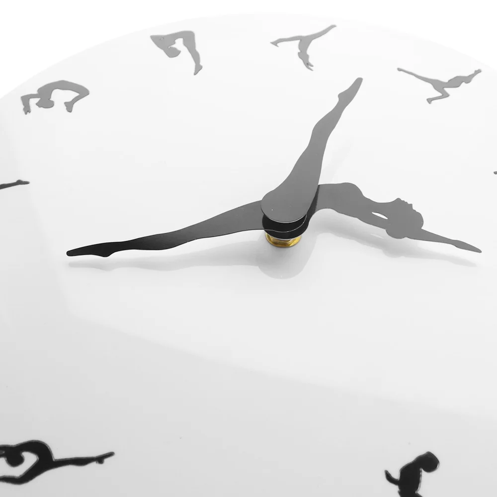 HQ Yoga Postures Wall Clock  F - Yoga Fitness Watch ulasan dan harga