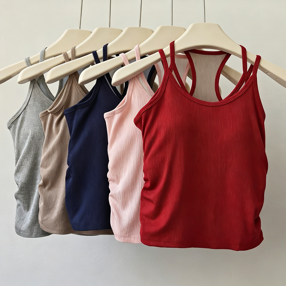 Contrast Color Yoga Vest for W - Yoga Fitness Tapis ulasan dan harga