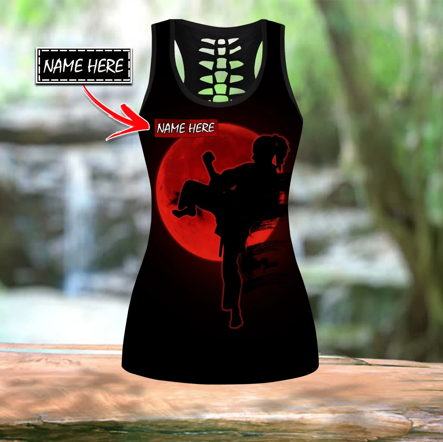 Customize Name Karate 3D Print - Yoga Fitness Name ulasan dan harga