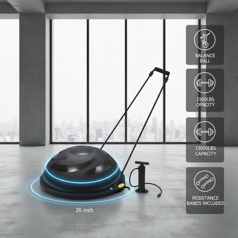 Semi-Sphere Balance Trainer 26 - Yoga Fitness Studio ulasan dan harga
