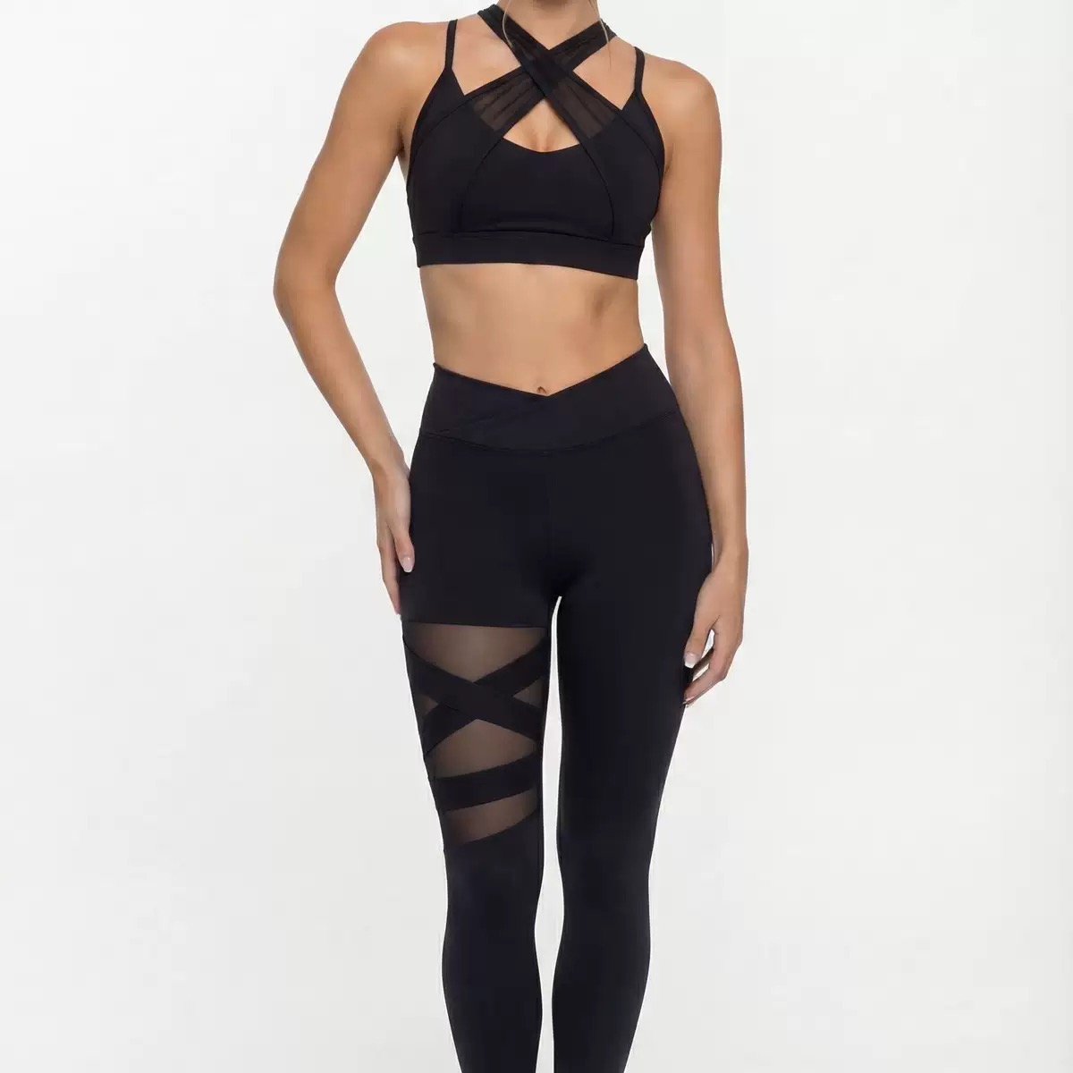 Women's Two Pieces Set Sportsw - Yoga Fitness Zumba ulasan dan harga