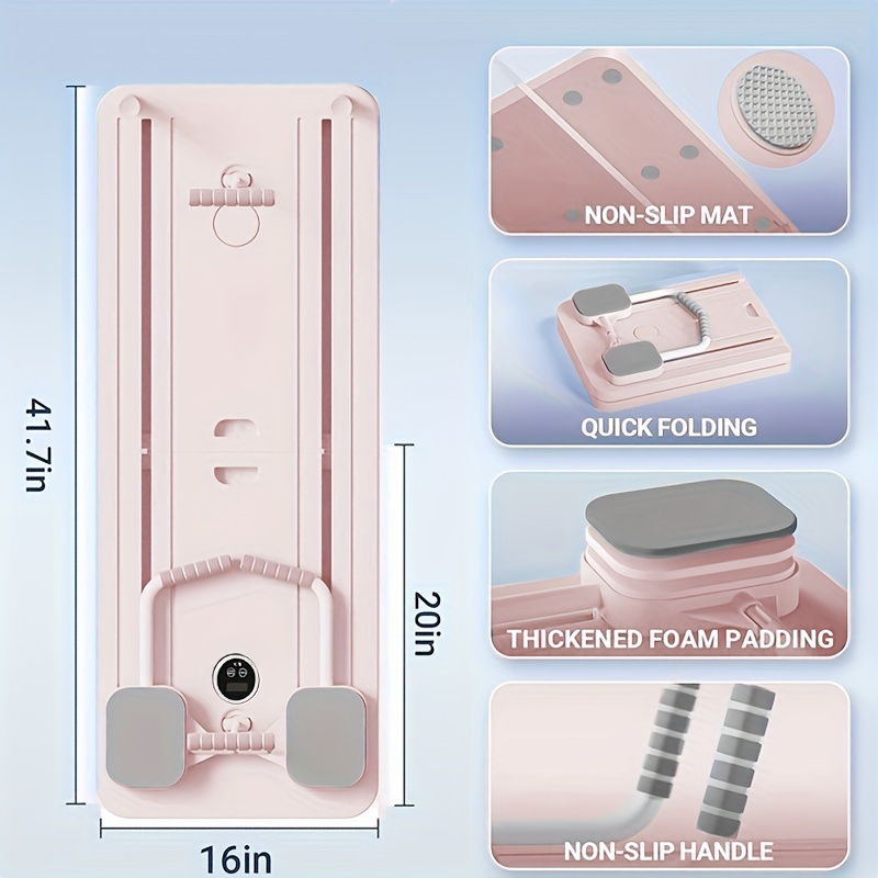 Multifunctional Foldable Pilat - Ab Wheel Roller ulasan dan harga