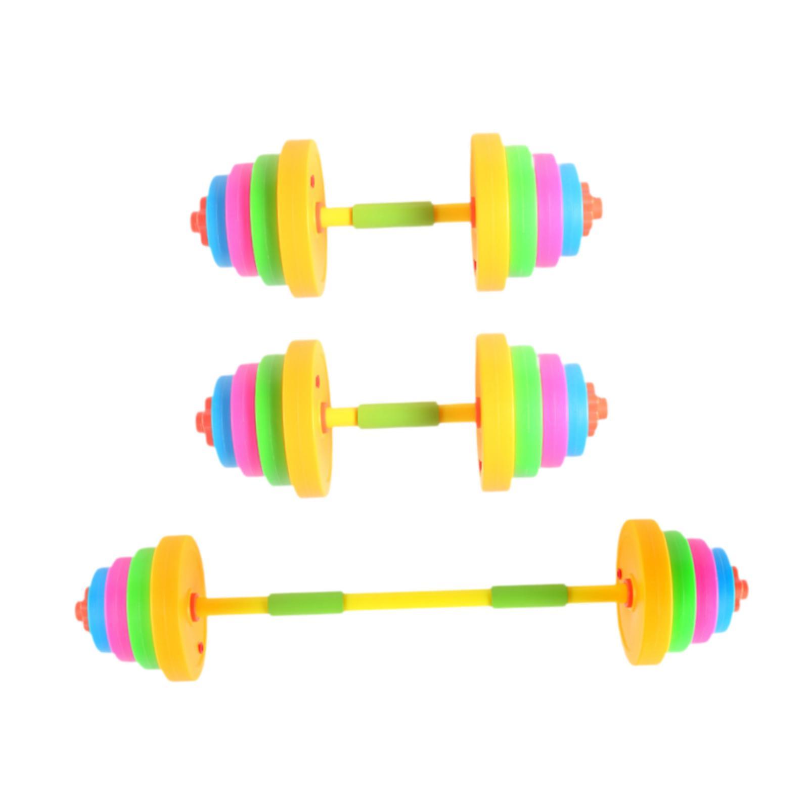 Kids Toys Dumbbells and Barbel - Adjustable Dumbbells ulasan dan harga
