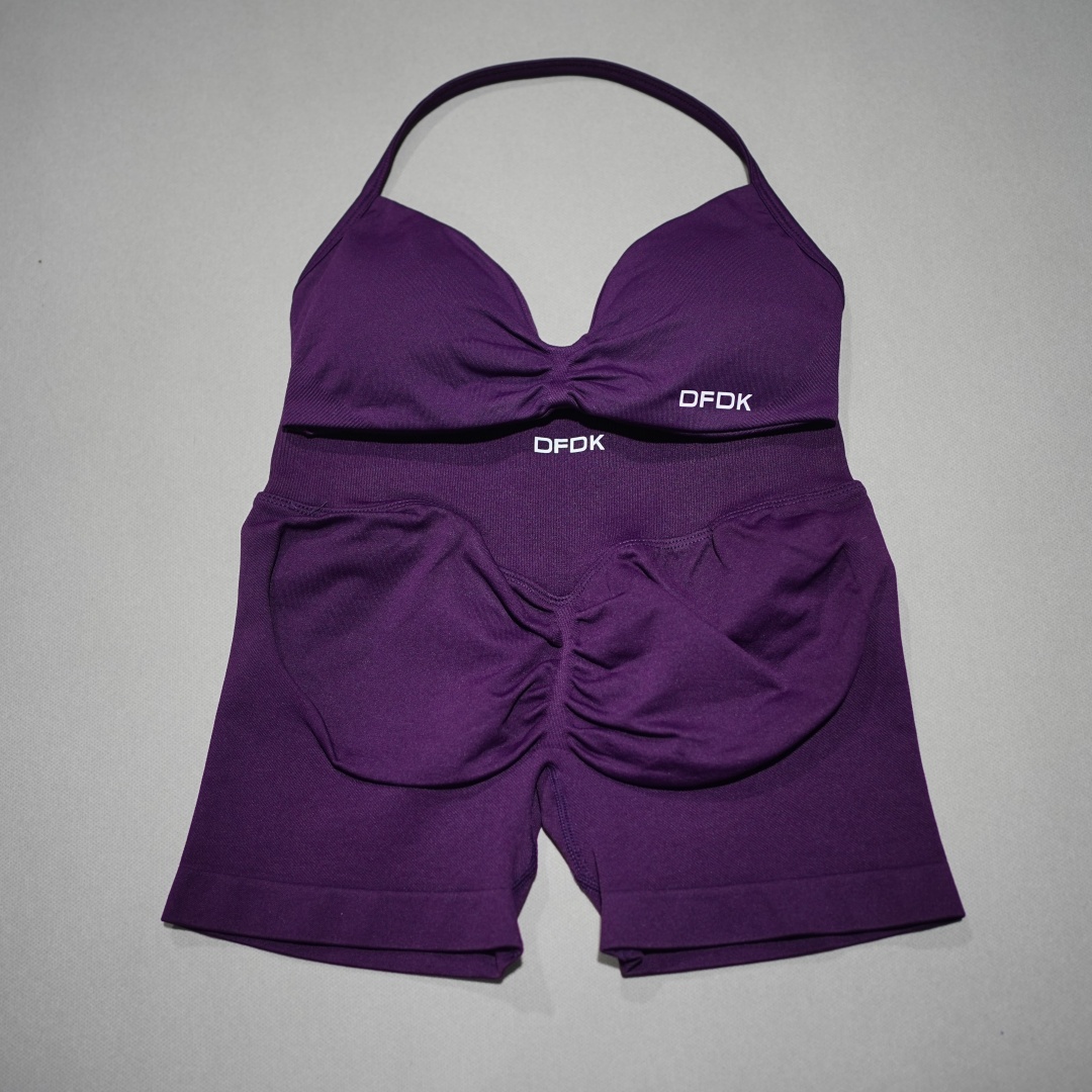DFDK Women 2PCS Fitness Sports - Yoga Fitness Zumba ulasan dan harga