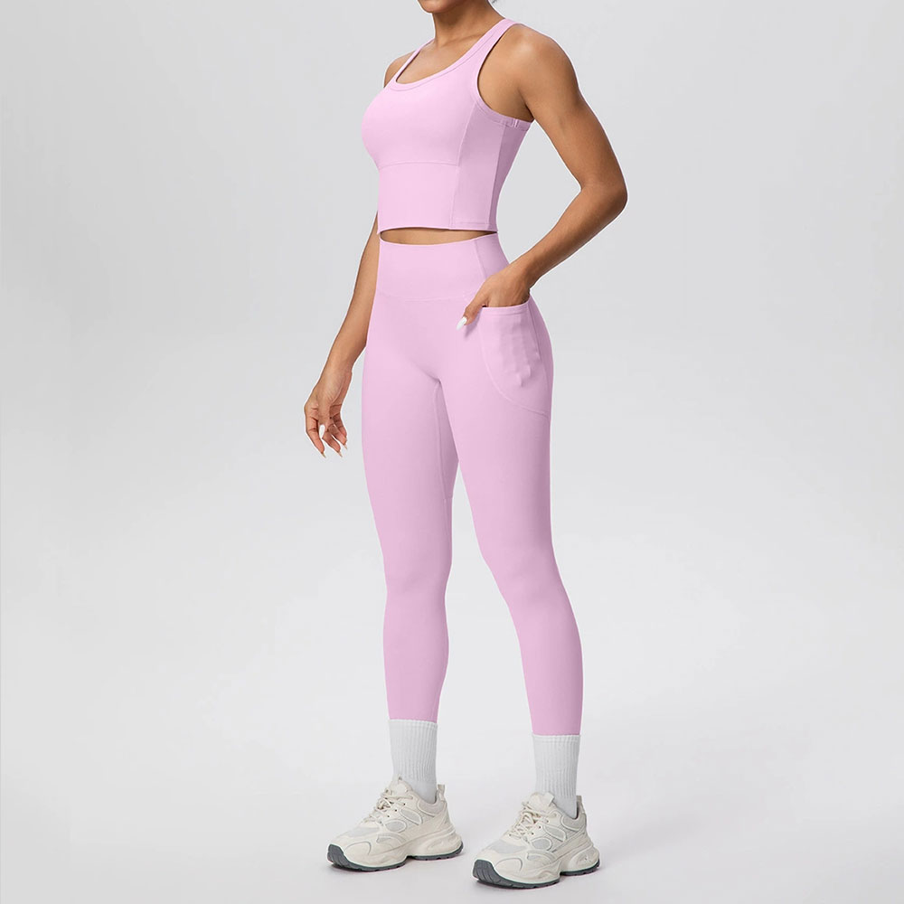 2PCS Yoga Suit Sports Set Wome - Yoga Fitness Zumba ulasan dan harga