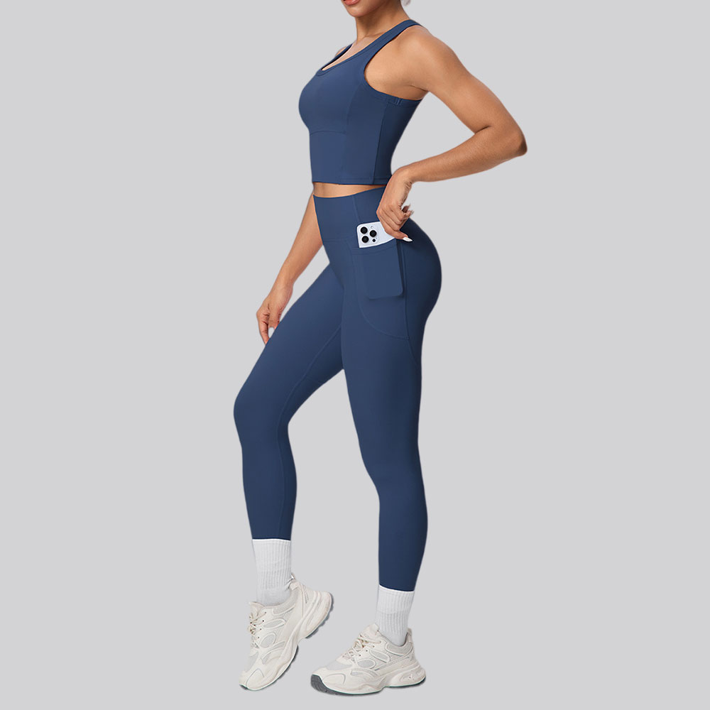 2PCS Yoga Suit Sports Set Wome - Yoga Fitness Zumba ulasan dan harga