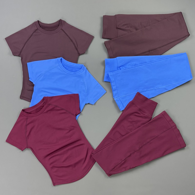 2 Pcs Workout Set Women Short  - Yoga Fitness Zumba ulasan dan harga