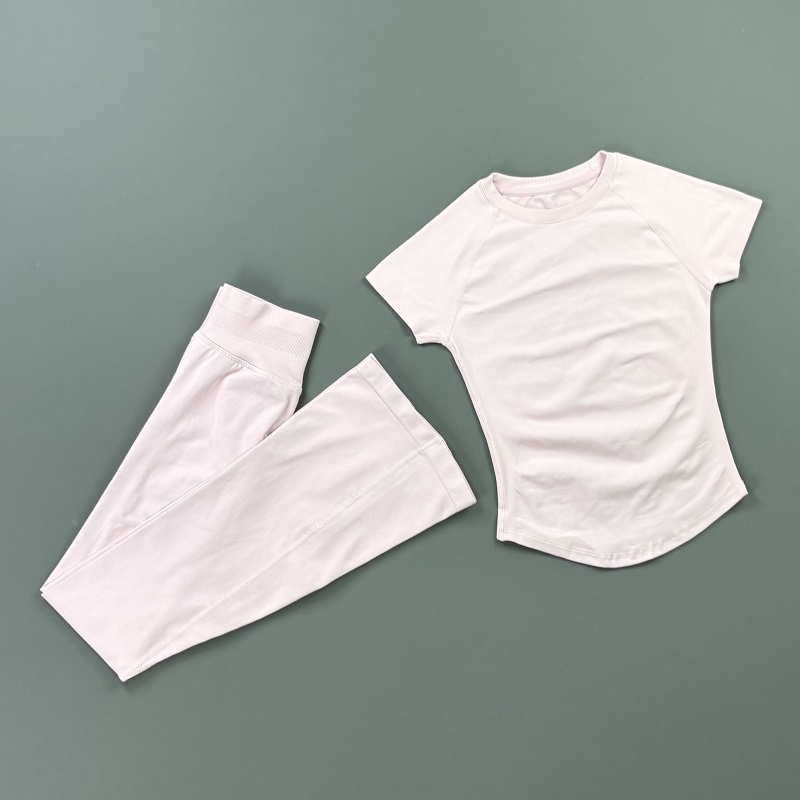 2 Pcs Workout Set Women Short  - Yoga Fitness Zumba ulasan dan harga