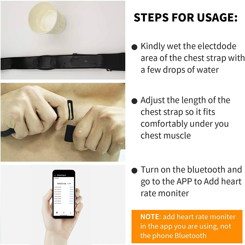 FITCENT 5.3Khz Heart Rate Moni - Yoga Fitness Watch ulasan dan harga