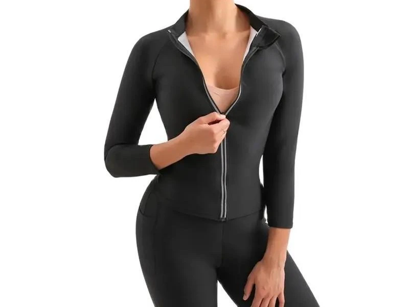 Sweating clothes, running swea - Yoga Fitness Jacket ulasan dan harga