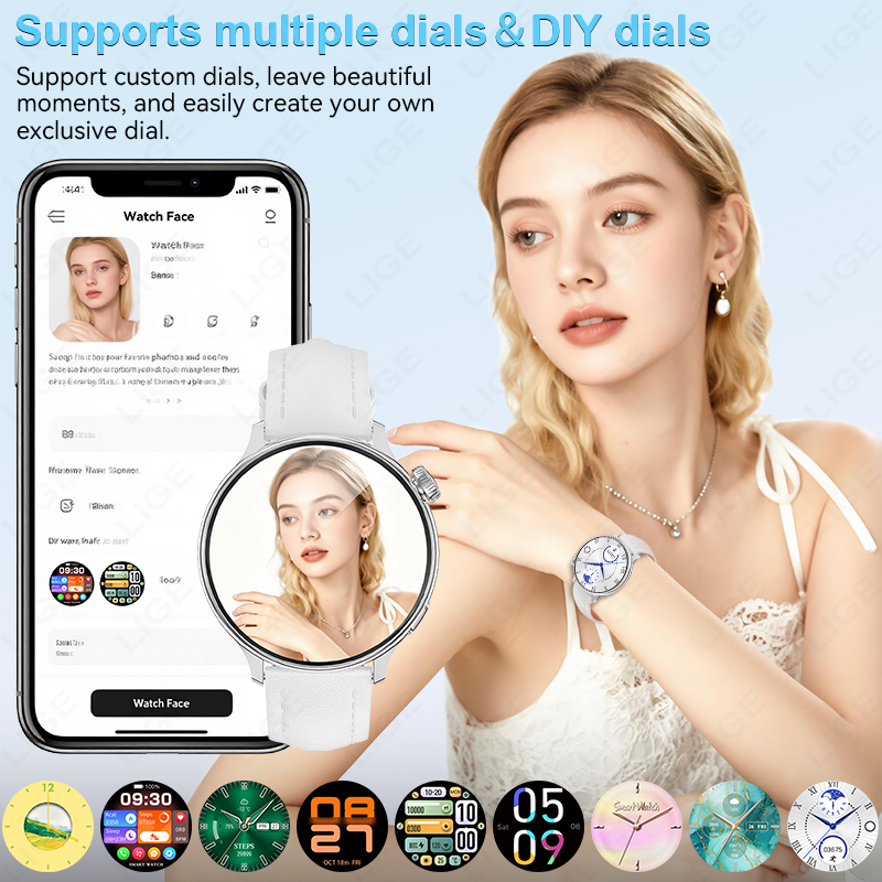 LIGE Sports Smart Watch for Wo - Yoga Fitness Watch ulasan dan harga