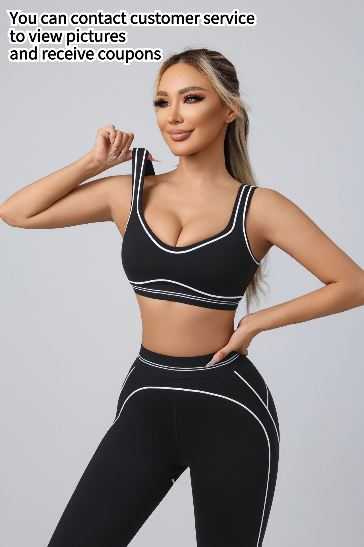 Yoga Suit Women Sport Set Pila - Yoga Fitness Zumba ulasan dan harga