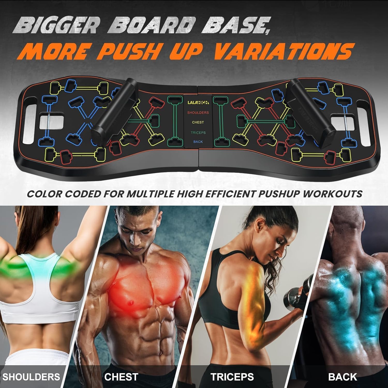 36 in 1 Push Up Board with Ab  - Ab Wheel Roller ulasan dan harga