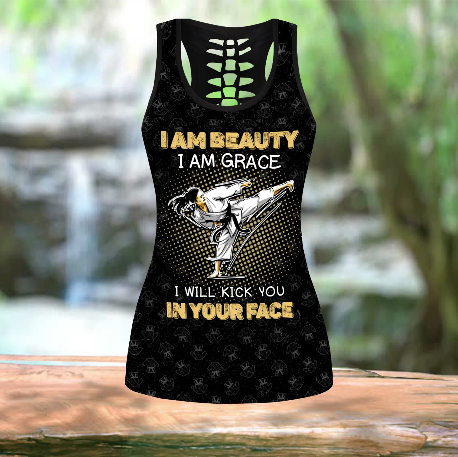 Customize Name Karate 3D Print - Yoga Fitness Name ulasan dan harga