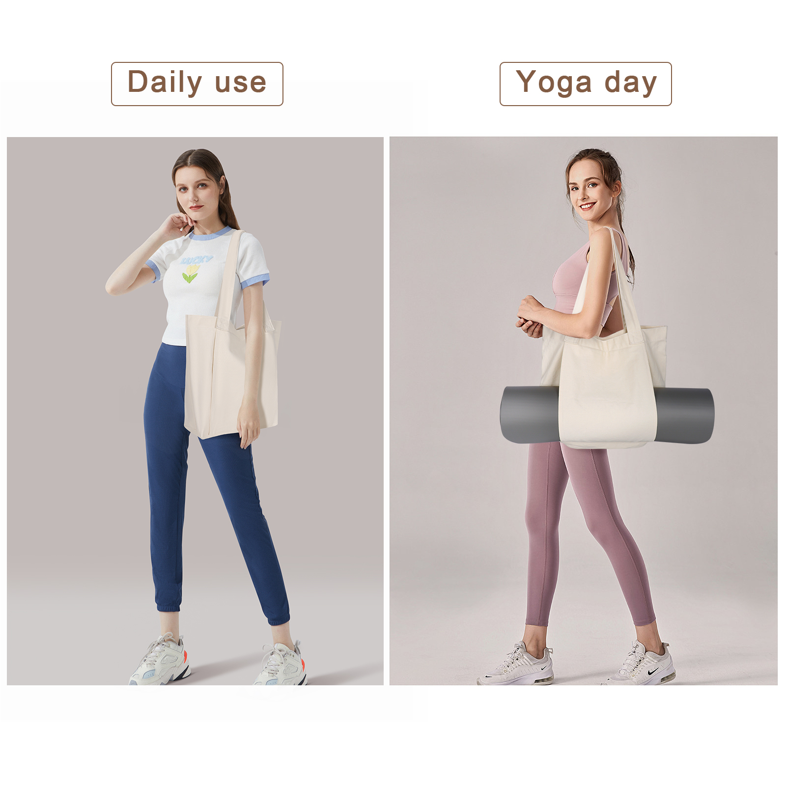 Personalized Large Capacity Yo - Yoga Fitness Name ulasan dan harga
