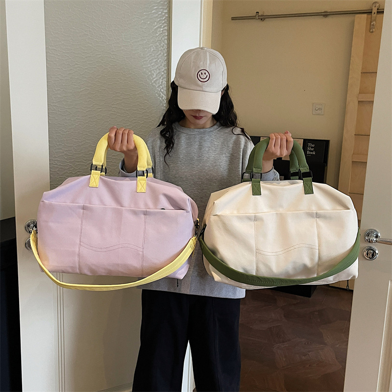 Canvas fitness bag with custom - Yoga Fitness Name ulasan dan harga