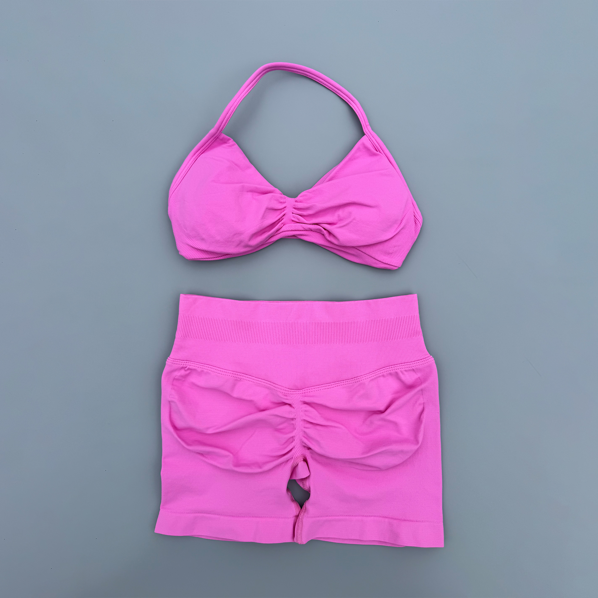 2 Piece Sports Gym Set Strappy - Yoga Fitness Zumba ulasan dan harga