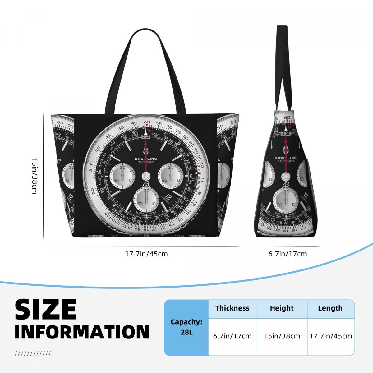 Black Luxury Watch Face Beach  - Yoga Fitness Watch ulasan dan harga