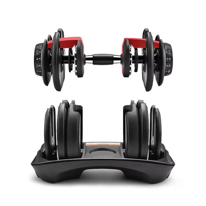 Free Weight Gym Set Cast Iron  - Adjustable Dumbbells ulasan dan harga